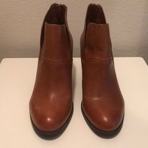 Gianni Bini Brown Ankle Bootie Heels